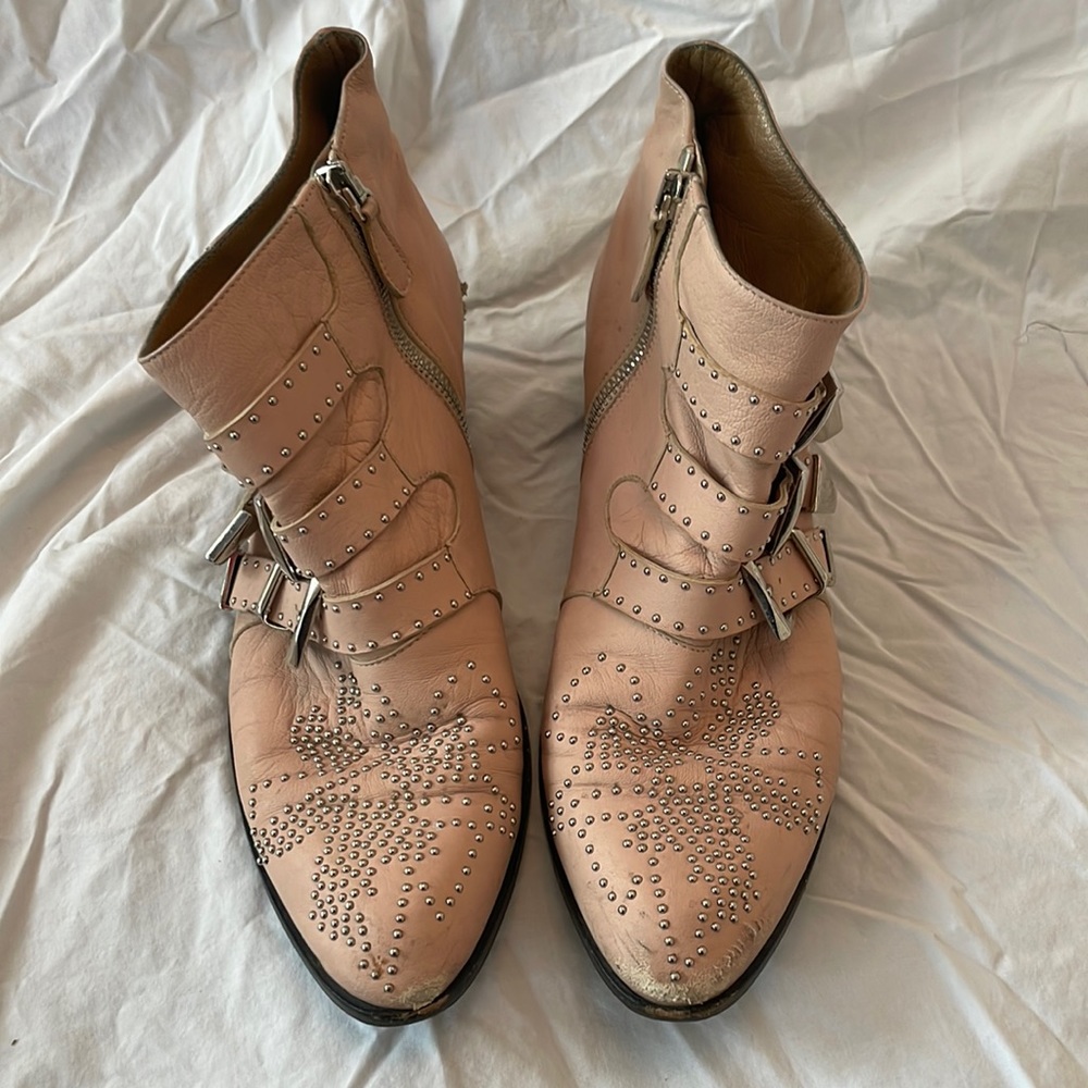 Chloe studded boots